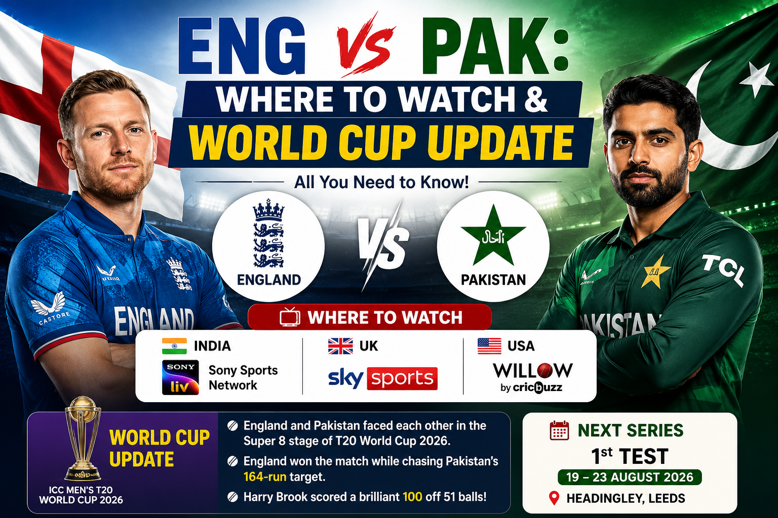 You are currently viewing Eng vs Pak: Where to Watch & World Cup Update, england vs pakistan