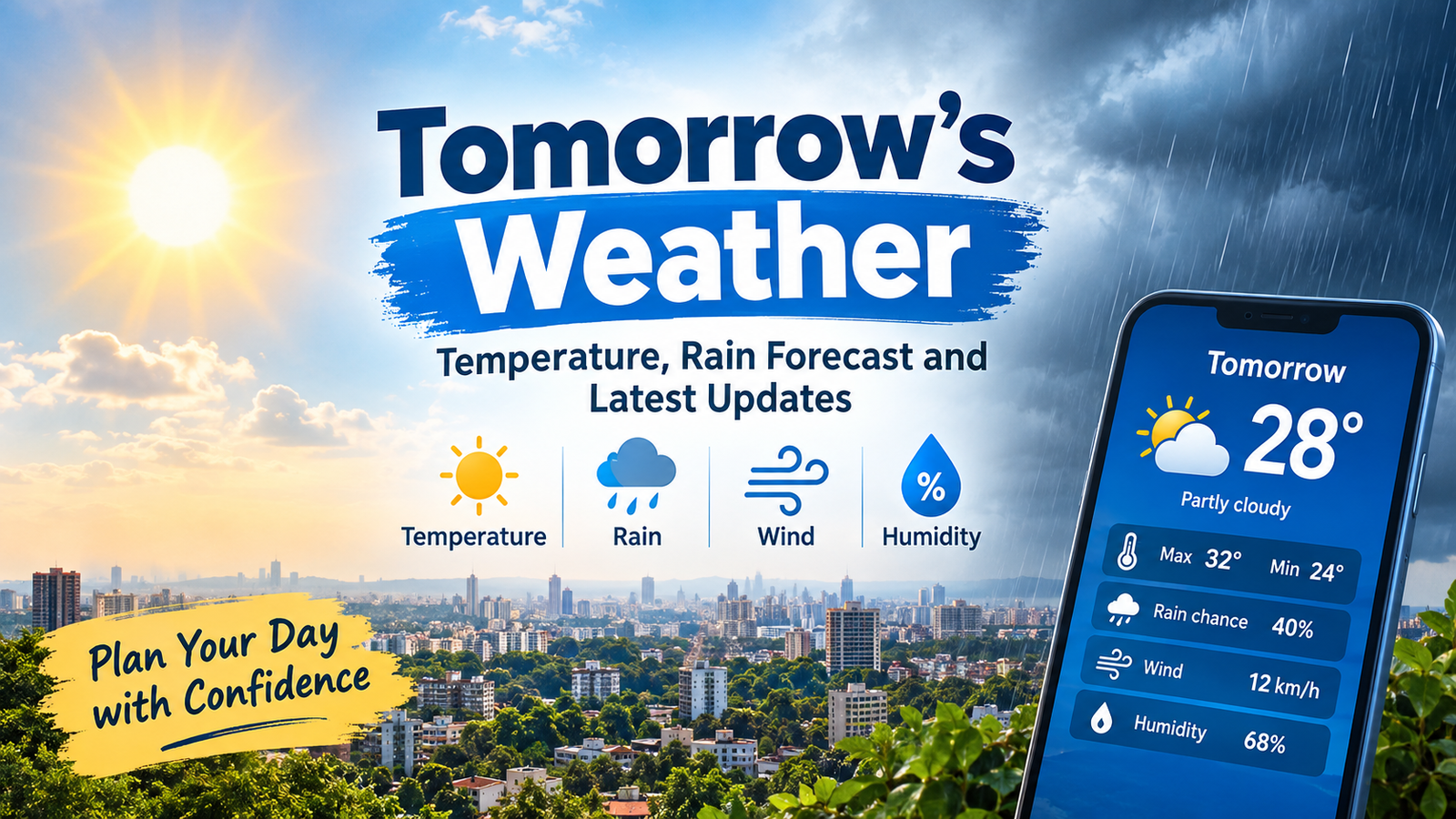 Read more about the article कल का मौसम 2026: Tomorrow’s Weather Forecast, Temperature and Rain Updates